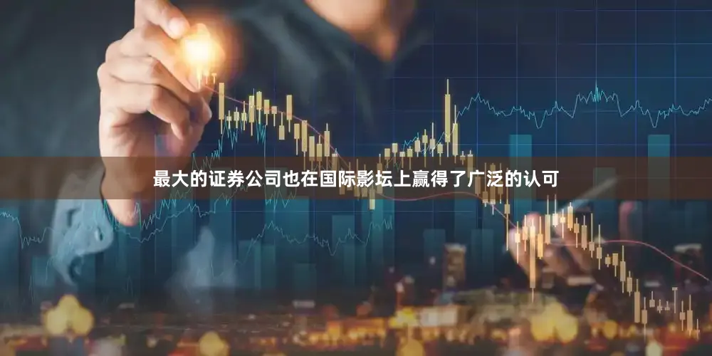 最大的证券公司也在国际影坛上赢得了广泛的认可